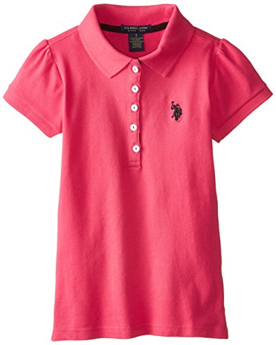 us polo association大女孩款puff sleeve生活polo衫衫